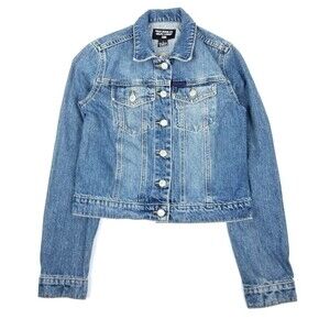 Polo Ralph Lauren Button Down Denim Trucker Saturday Jean Jacket Womens Small